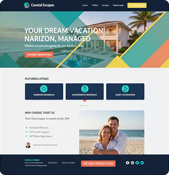 Property management website